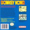 Donkey Kong Box Art Back